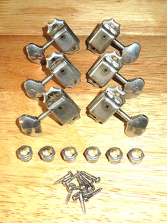 Gotoh Nickel 3x3 Vintage Reissue Tuners