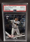 2017 Topps Chrome Update HMT50 Aaron Judge Yankees Rookie Card PSA 10