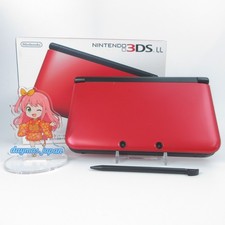   Near Mint  Nintendo 3DS LL XL Red x Black Console Japanese Edition RET0912/08