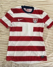 NIKE USMNT Soccer  2012 Waldo PLAYER ISSUE AUTHENTIC Slim Fit JERSEY Size M