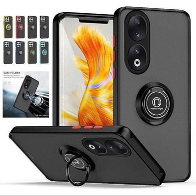 Magnetic Stand Case Ring Holder Cover For Honor 90 70 X8A X9B Magic6 Lite 5 Pro