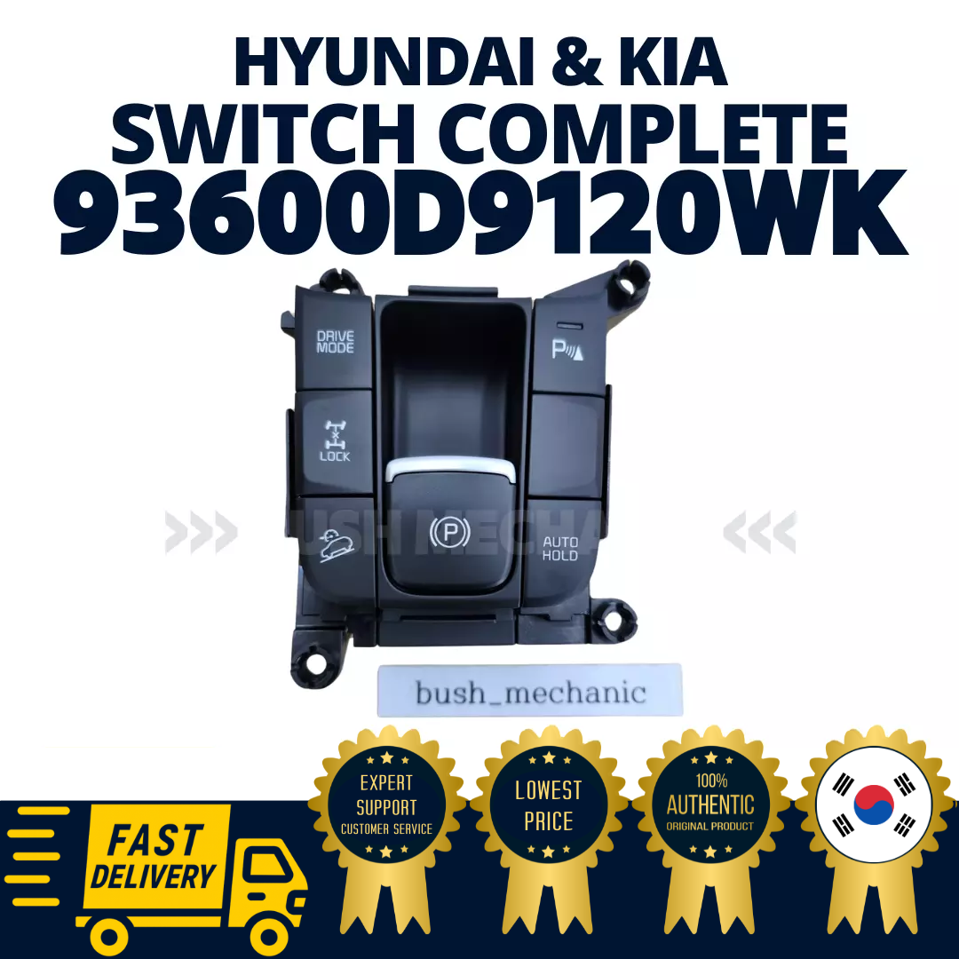 GENUINE OEM Hyundai Kia Switch Complete 93600D9120WK | eBay