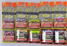 1997 Matchbox Premiere Collection Fire Series 7 Set/6 + 4 Bonus Series 21