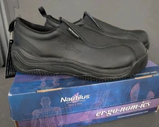Nautilus Safety Work Shoe Composite Toe Slip Resistant Size 14 M/W Men's Slip On