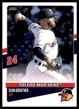 2024 Sean Guenther Choice Minor League Rookie Card Tigers Toledo Mud Hens