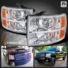 Fits 2007-2014 Chevy Silverado 1500 2500hd 3500hd Headlights Headlamp Leftright Fits 2007-2014 Chevy Silverado 1500 2500hd 3500hd Headlights Headlamp Leftright
