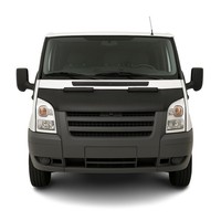 Haubenbra Steinschlagschutz Bonnet Bra FüR Ford Transit 2000-2006 Schwarz Halb