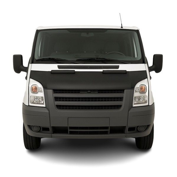 Haubenbra Steinschlagschutz Bonnet Bra FüR Ford Transit 2000-2006 Schwarz Halb-image