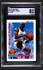 1992  NBA Hoops Michael Jordan #298 SGC 8