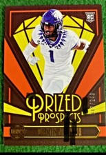 2023 NFL Legacy Prized Prospects RC PP-19 # 43/249 Quentin Johnston LAC Chargers