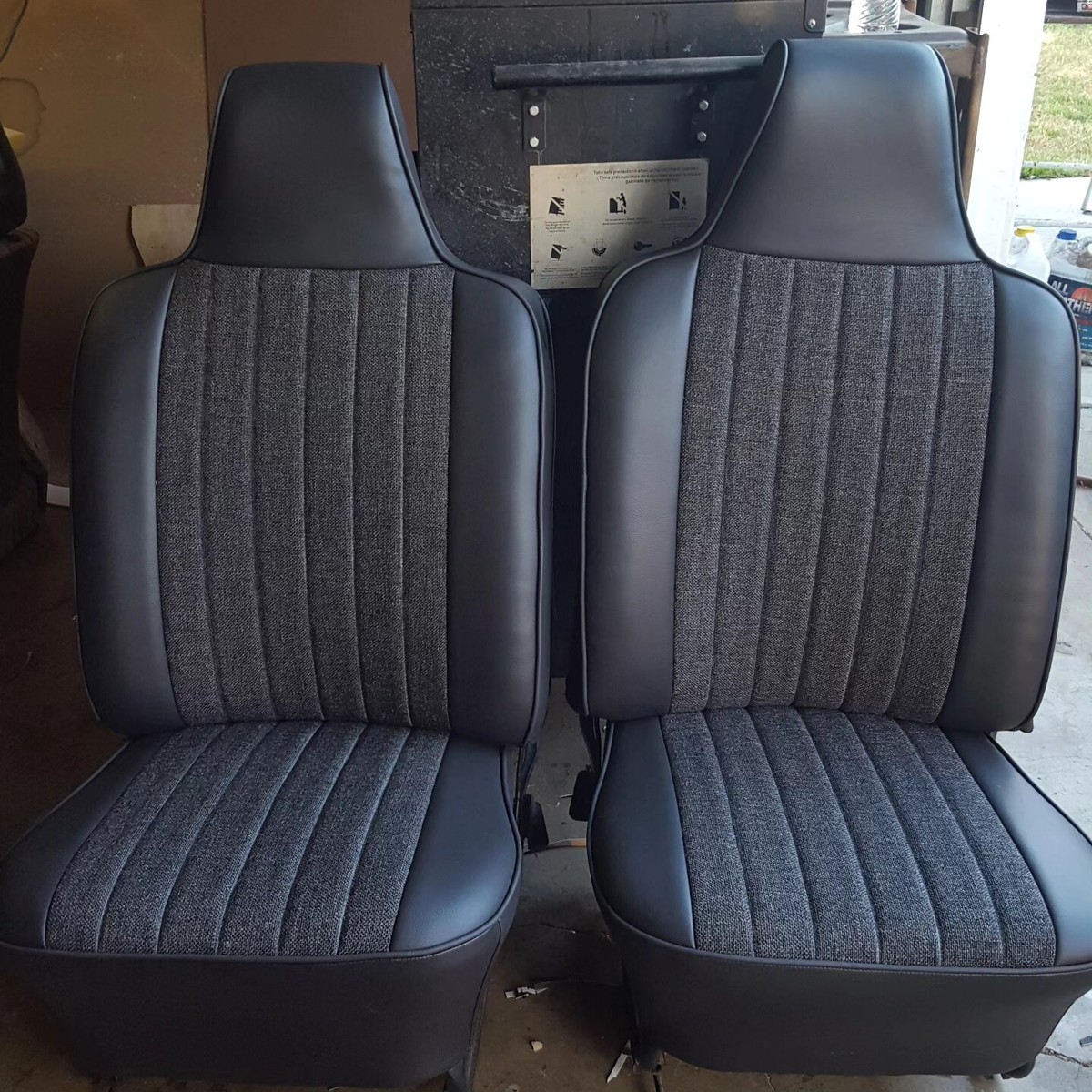 1970/1972 Vw Beetle Upholstery Full Kit (Tweed & Vinyl) | eBay