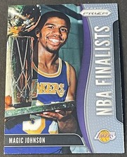 2019-20 Panini Prizm Magic Johnson #7 NBA Finalists HOF Los Angeles Lakers