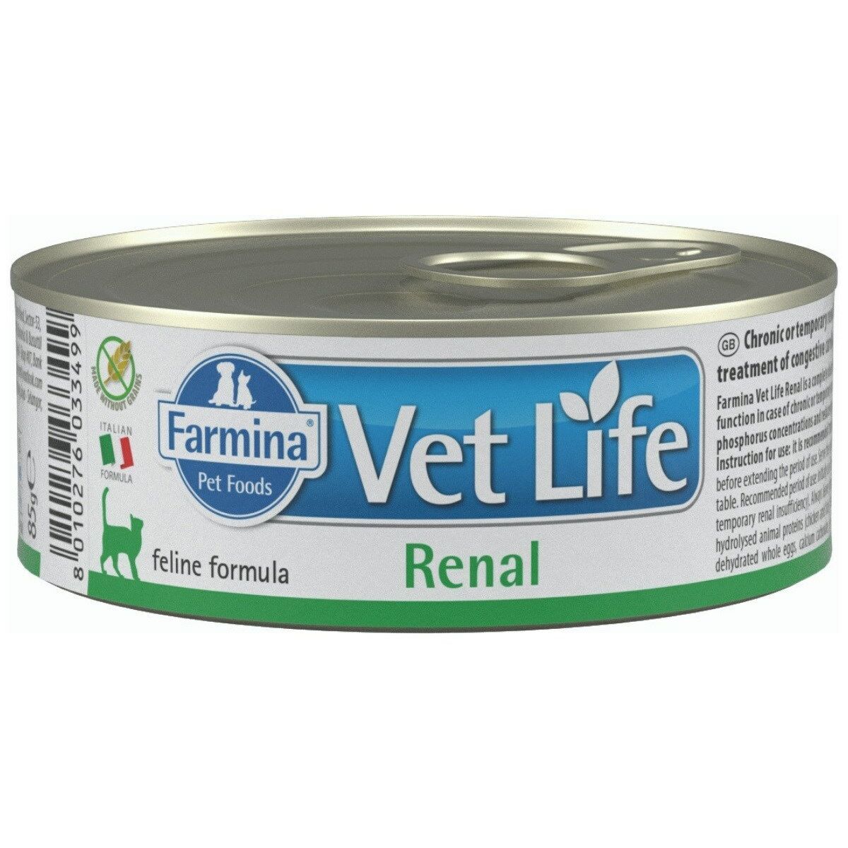 Comida para gato Farmina Vet Life Diet Renal Pollo Patatas 85 g