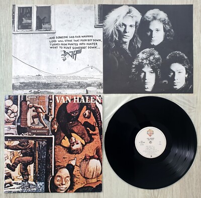 VAN HALEN Lot of 9 LP Vinyl Collection Original Japan w