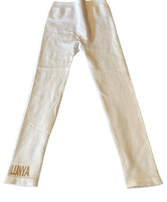 Lunya White Seamless Crpped Legging in White NWT Size Small