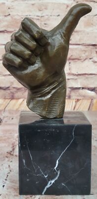 Thumbs Up Metal Sculpture contemporary-decorative-objects-and-figurines Gift NR