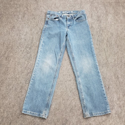 Urban Pipeline Jeans Boys 10 Blue Straight Slim Adjustable Waist Denim Kids