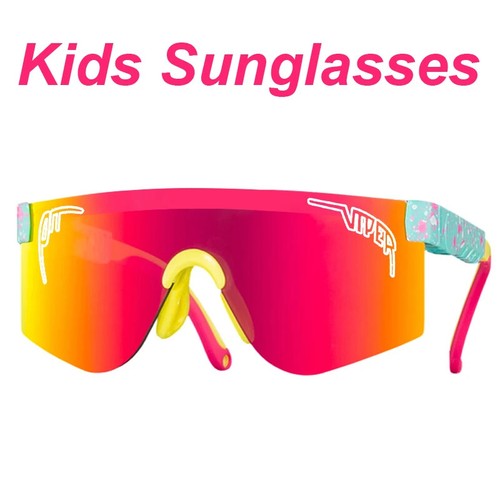Kids Youth Sun Glasses Outdoor Baseball Softball Sunglasses Sport Cycling - Picture 6 of 24