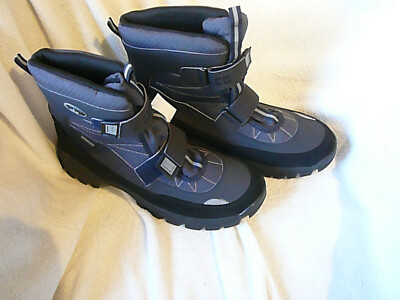 Lico Klett Jungen Winter Stiefel in Grau/Schwarz Gr.39#