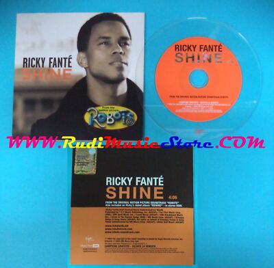 CD Singolo RICKY FANTE' Shine 07243 8726272 0 ITALY 2005 PROMO CARDSLEEVE(S27)