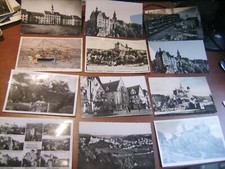Lot de 12 cartes postales anciennes de Sigmaringen - Allemagne - Années 1950