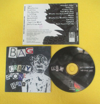 CD TASCHE Crazy Stone Head/Midnight Juice 1994 Italy HS94CD48 mc DVD VHS (CS64)
