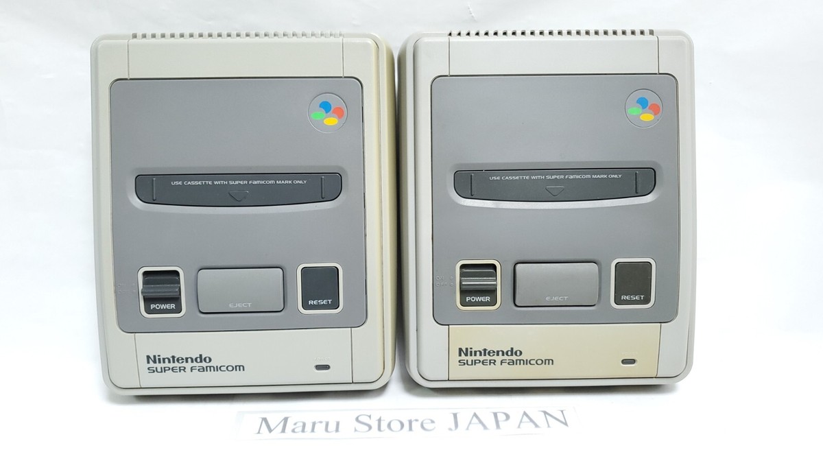 Nintendo Super Famicom グレー 中古とファミコン SNES Nintendo Super Famicom SFC Console Select Color & Accessory