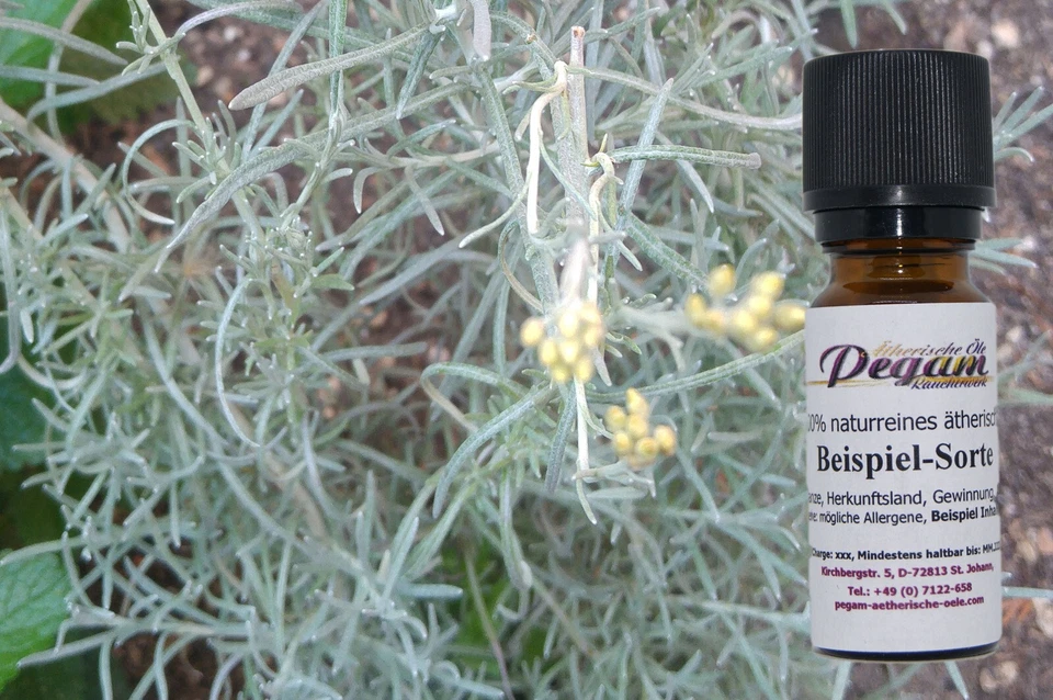 PEGAM ÄTHERISCHE ÖLE 100% naturreines ätherisches IMMORTELLE, Spanien, 2 ml