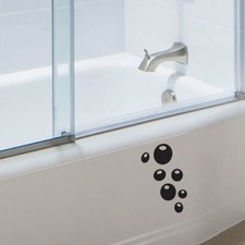Bubbles Wall Art Decal Stickers for Bathroom Window Bathtub Shower Tile Decor