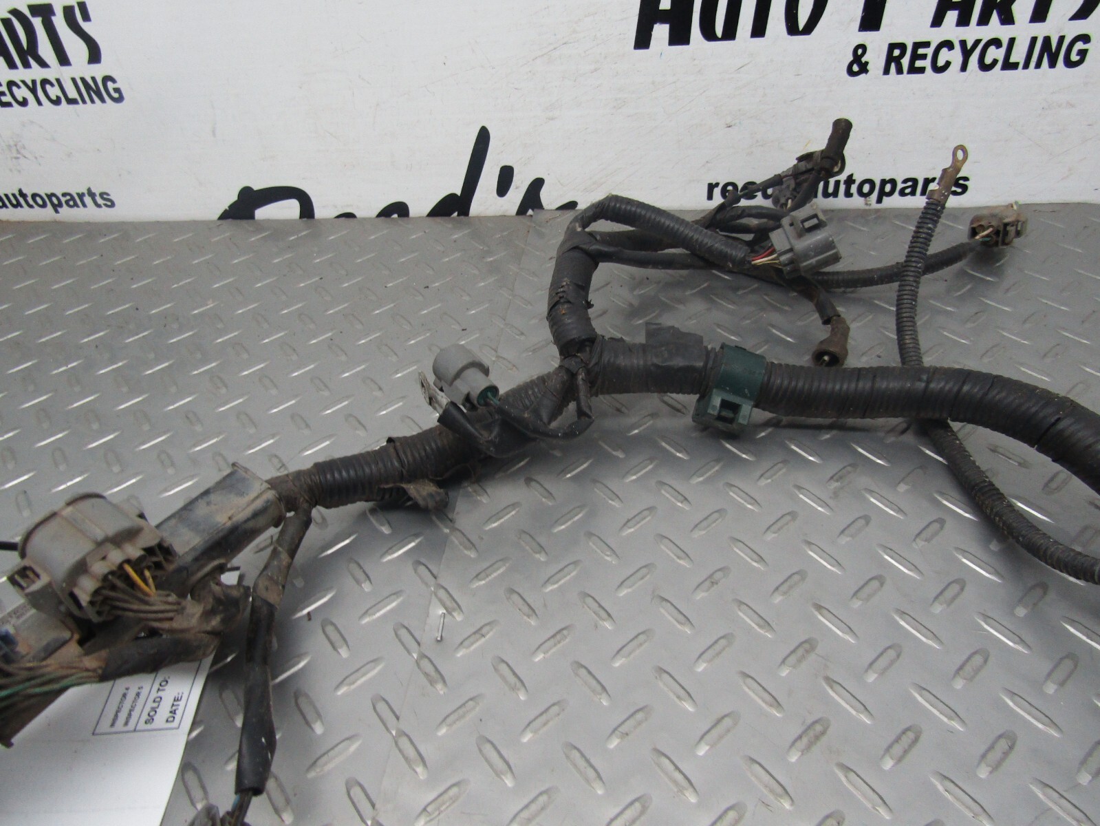 99 00 Honda Civic D16Y7 MANUAL MT 5spd Engine Harness Wiring Loom OEM