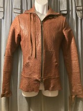 Michel Berandi Vivienne Westwood-inspired Leather Jacket Punk Steampunk Hipster