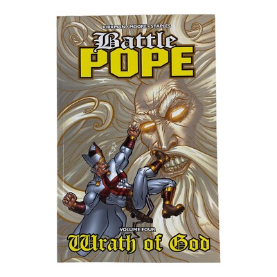 New Battle Pope Volume Four Wrath Of God Graphic Novel By Robert Kirkman