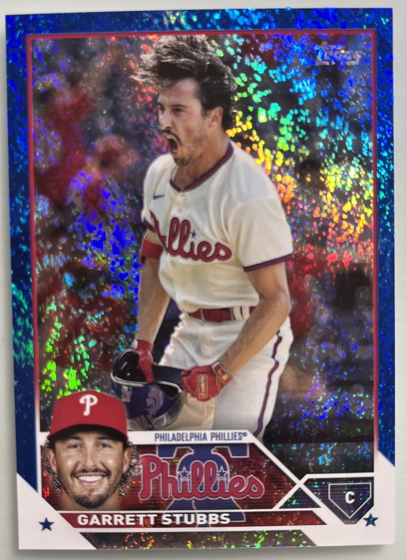 2023 Topps Update Garrett Stubbs Blue Foilboard 529/999 #US137 $hips Free