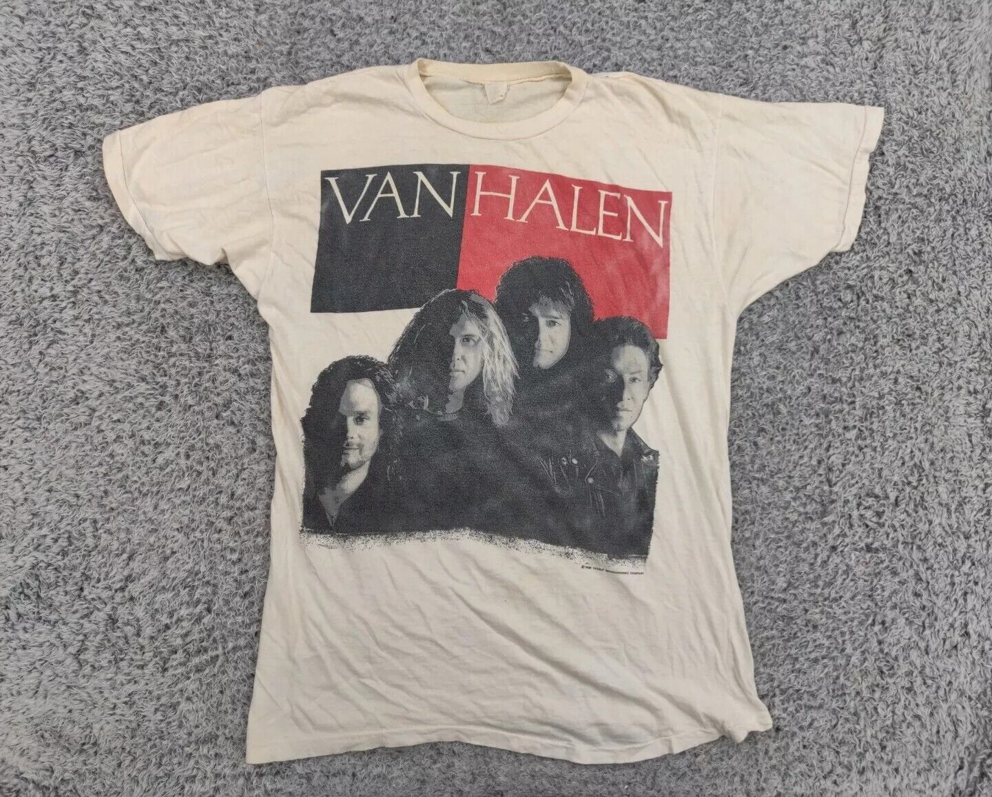 RARE 1988 Van Halen Tour Shirt Monsters of Rock S… - image 1