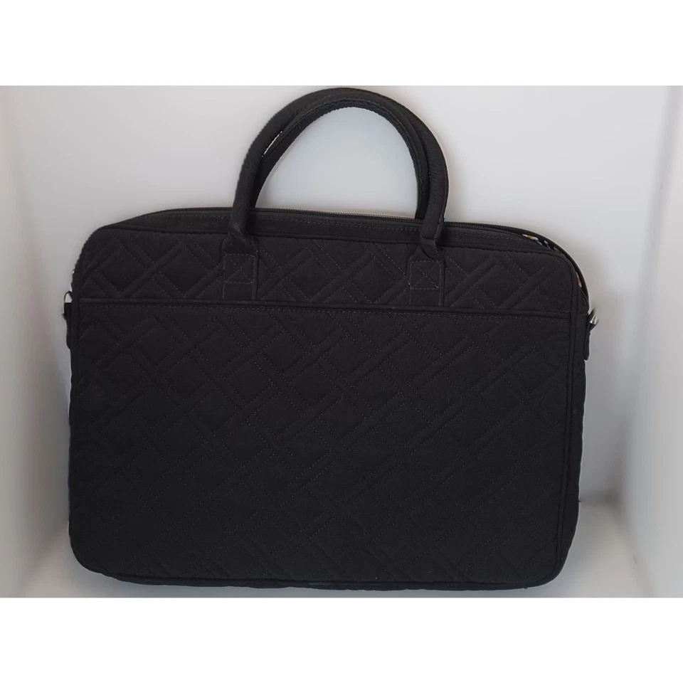 Bolso para portátil portátil portátil de 16"x12" acolchado negro muy Bradley sin correa para el hombro  Foto 2 de 4
