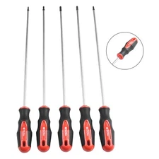 5x 400mm Extra Long Torx Screwdriver Magnetic Screw Drive Home Repair Tools