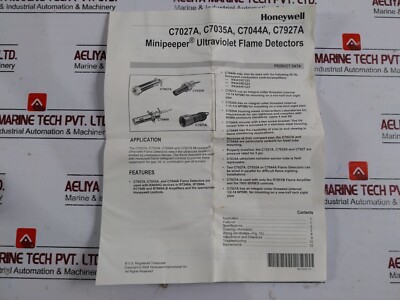 Sensore Fiamma Ultravioletta Honeywell C7027A 1098 - Usato Funzionante, Made In USA - Foto 2