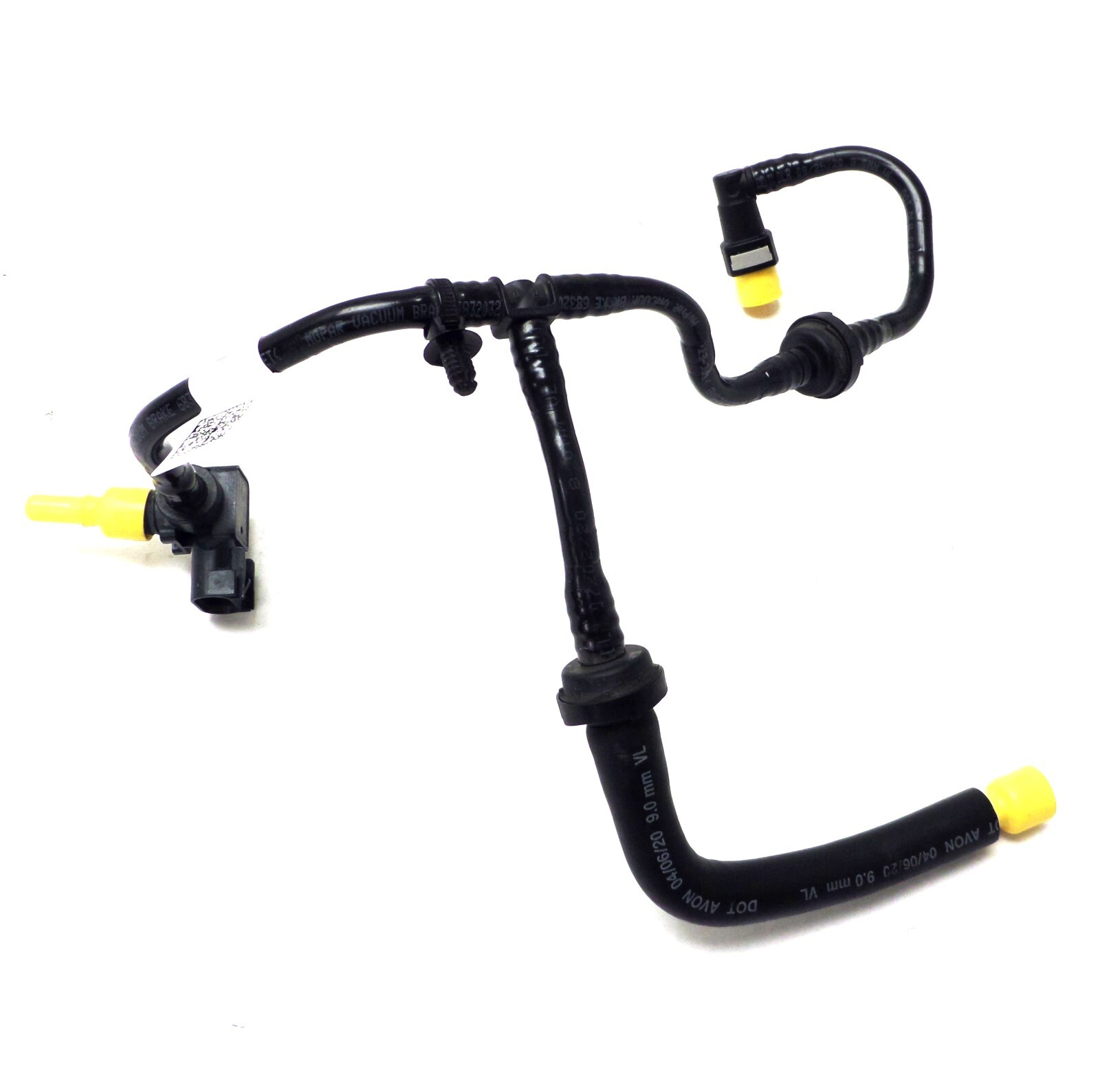 68053595AA New OEM Brake Booster Check Valve with Hose 20142018 Jeep