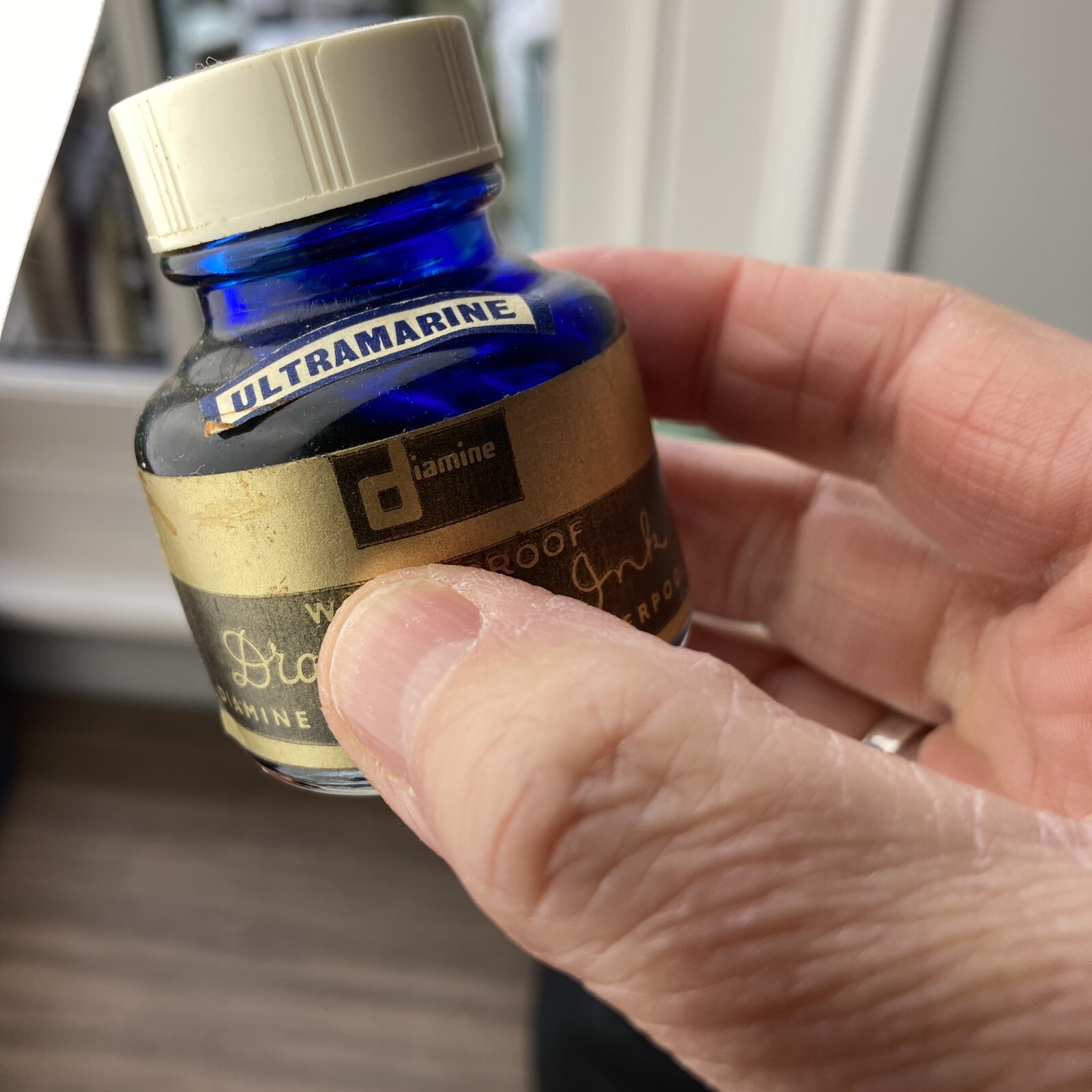 5 x Vintage Drawing Inks Diamine Waterproof MidCentury? Liverpool