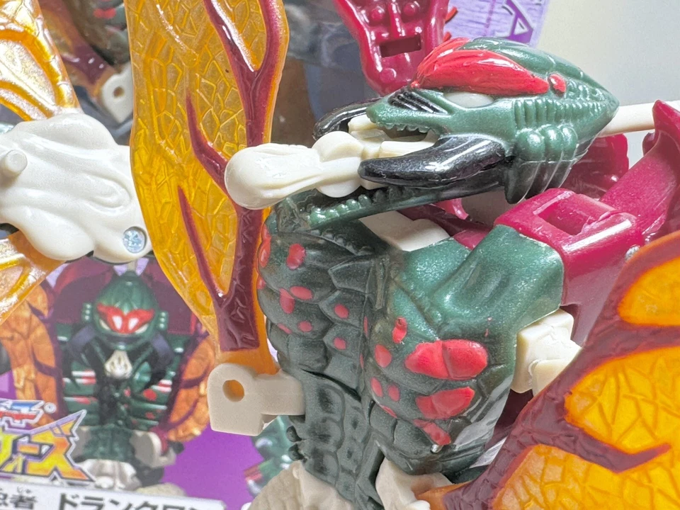 Transformers Beast Wars X-8 Ninja Drancron Action Figure Blentron TAKARA 1999 - Image 3 of 4