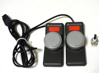 Commodore 64 VIC 20 paddle controler potentiometer  repair your jittering paddle