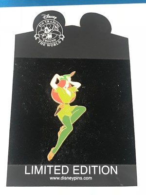 Disney Jessica Rabbit as Peter Pan Costume Jumbo Pin LE 250 Out of ...