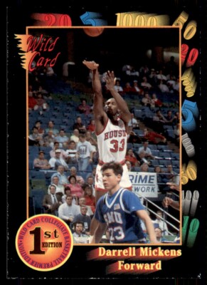 トレカ1992 1992-93 Wild Card Darrell Mickens Basketball Cards #116 | eBay