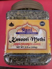 Rani Fenugreek Leaves Dried Kasoori Methi 3.5oz 100g New Free Shipping B52