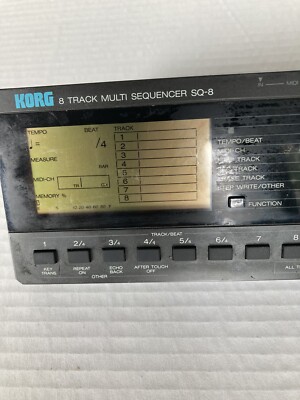 KORG 8 Track multi Sequencer SQ 8 No Plug