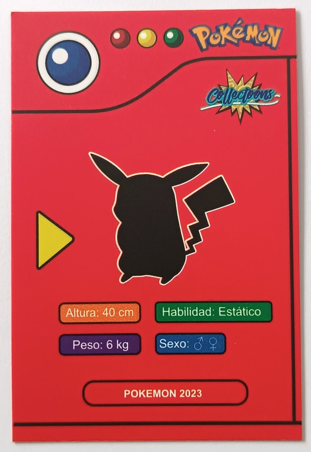 CARD POKEMON POKEDEX EC VOL. I #095 ONIX 2023 Kanto PERU South America TCG