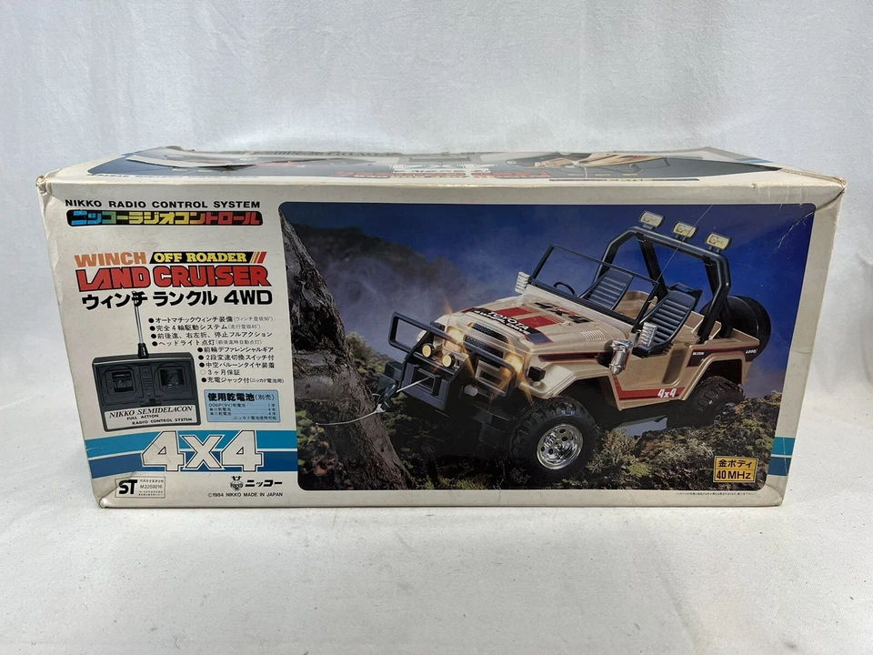 Nikko Rc 1/16 Toyota Land Cruiser Winch Off Roader - Immagine 2 di 4
