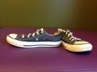 Converse Classic All Stars Navy Canvas Shoes Size 12 Youth Blue Gym Sneakers — photo 6