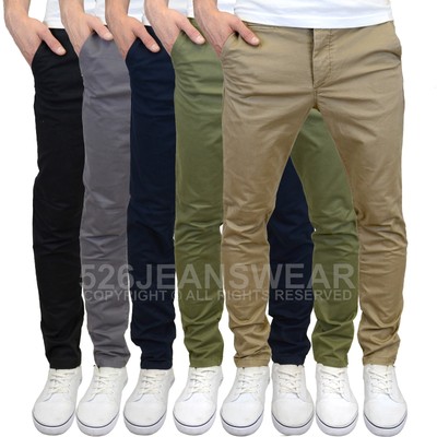 Jack \u0026 Jones Mens Marco Enzo Slim Fit Chinos - Available in 5 Colours, BNWT  | eBay