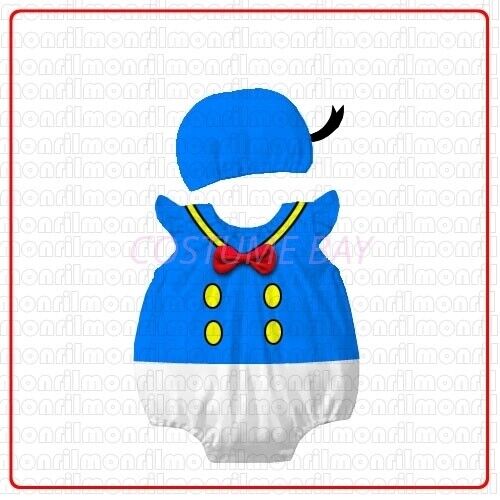 New Baby Boys Olaf Animal Cattoon Costume Bodysuit Outfit Romper Cloth Set Hat - Picture 17 of 66